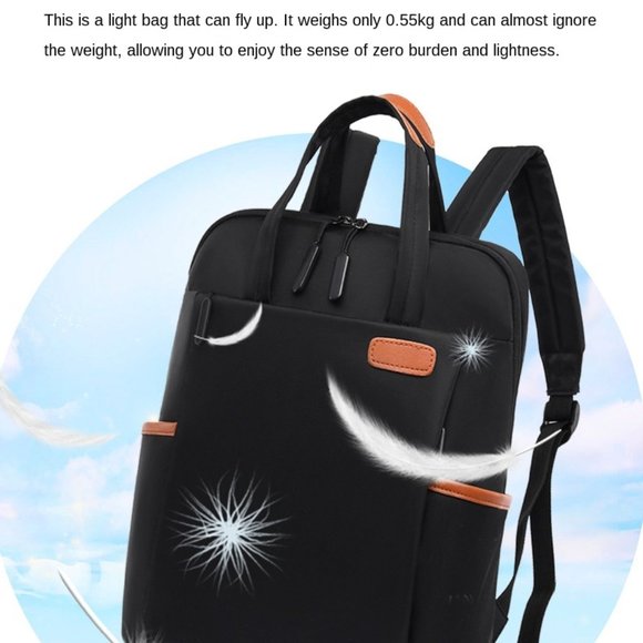 Women\'s business backpacks are studied by Oxford s main image 4